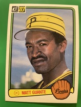 1983 Donruss Base Set #423 Matt Guante