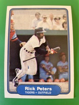 1982 Fleer Base Set #277 Rick Peters