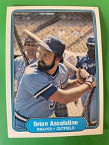 1982 Fleer Base Set #428 Brian Asselstine