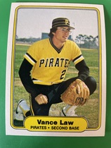 1982 Fleer Base Set #484 Vance Law