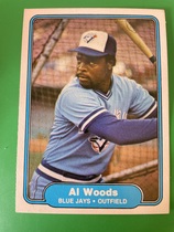 1982 Fleer Base Set #627 Al Woods