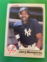 1983 Fleer Base Set #389 Jerry Mumphrey