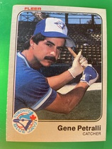 1983 Fleer Base Set #439 Gene Petralli