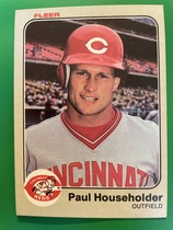 1983 Fleer Base Set #592 Paul Householder