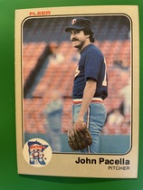 1983 Fleer Base Set #622 John Pacella
