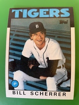 1986 Topps Base Set #217 Bill Scherrer