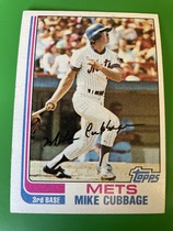 1982 Topps Base Set #43 Mike Cubbage