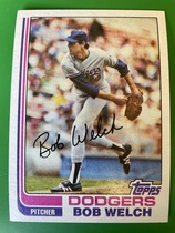 1982 Topps Base Set #82 Bob Welch