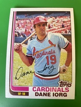 1982 Topps Base Set #86 Dane Iorg