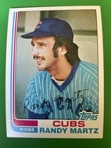 1982 Topps Base Set #188 Randy Martz