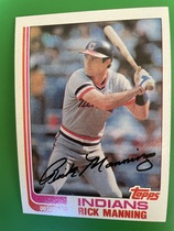 1982 Topps Base Set #202 Rick Manning