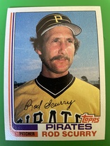 1982 Topps Base Set #207 Rod Scurry