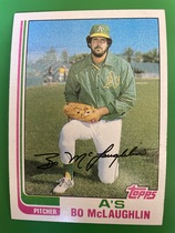 1982 Topps Base Set #217 Bo McLaughlin