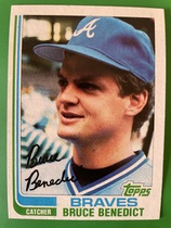 1982 Topps Base Set #424 Bruce Benedict