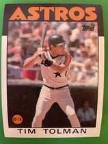 1986 Topps Base Set #272 Tim Tolman