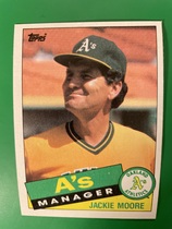 1985 Topps Base Set #38 Jackie Moore