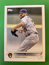 2022 Topps Base Set Series 2 #336 Brandon Woodruff