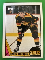 1987 Topps Base Set #177 Barry Pederson