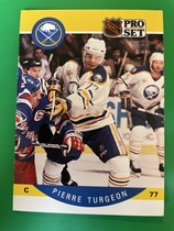 1990 Pro Set Base Set #31 Pierre Turgeon
