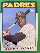 1986 Topps Base Set #323 Jerry Davis