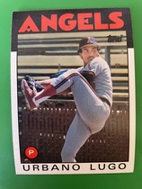 1986 Topps Base Set #373 Urbano Lugo