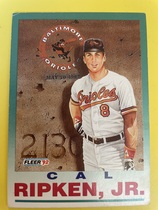 1992 Fleer Base Set #711 Cal Ripken Jr.