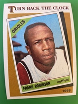 1986 Topps Base Set #404 Frank Robinson
