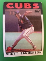 1986 Topps Base Set #406 Scott Sanderson