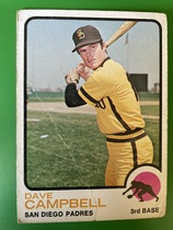 1973 Topps Base Set #488 Dave Campbell