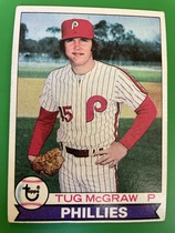 1979 Topps Base Set #345 Tug McGraw