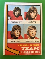 1974 Topps Base Set #14 Flames Leaders