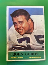 1964 Philadelphia Base Set #60 John Gordy