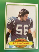 1980 Topps Base Set #369 Ed Simonini