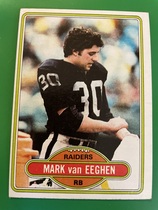 1980 Topps Base Set #510 Mark Van Eeghen