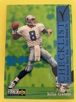 1997 Upper Deck Collectors Choice #309 Checklist-T.Aikman