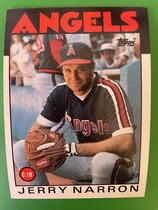 1986 Topps Base Set #543 Jerry Narron