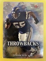 2000 Fleer Tradition Throwbacks #2T Junior Seau