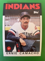 1986 Topps Base Set #509 Ernie Camacho