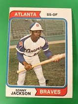 1974 Topps Base Set #591 Sonny Jackson