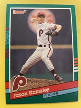 1991 Donruss Base Set #653 Jason Grimsley