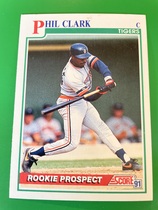 1991 Score Base Set #756 Phil Clark