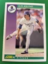 1992 Score Base Set #369 Luis Aquino