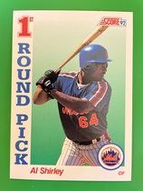 1992 Score Base Set #802 Al Shirley
