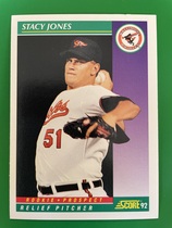 1992 Score Base Set #832 Stacy Jones