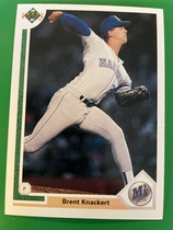 1991 Upper Deck Base Set #378 Brent Knackert