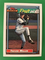 1992 Topps Base Set #684 Trever Miller