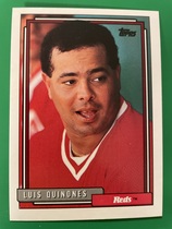 1992 Topps Base Set #356 Luis Quinones