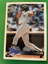 1996 Topps Base Set #263 Vince Coleman