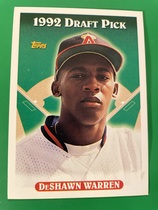 1993 Topps Base Set #574 DeShawn Warren