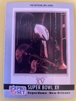 1990 Pro Set Theme Art #15 Super Bowl XV